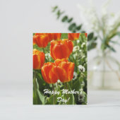 Alles Gute zum Muttertag Postkarte (Stehend Vorderseite)