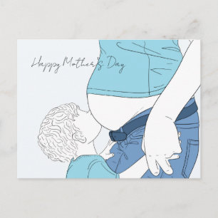 Alles Gute zum Muttertag Postkarte