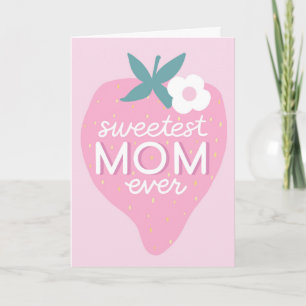 Alles Gute zum Muttertag, süßeste Mama aller Zeite Karte