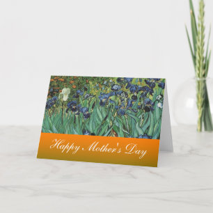 Alles Gute zum Muttertag, Van Gogh, Irises Karte