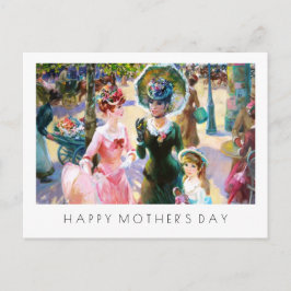 Alles Gute zum Muttertag. Vintage Kunst Postkarte