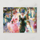 Alles Gute zum Muttertag. Vintage Kunst Postkarte (Vorderseite)