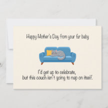 Alles Gute zum Muttertag von deinem Fellbaby