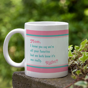 Alles Gute zum Muttertag von deinem Lieblingskind  Kaffeetasse