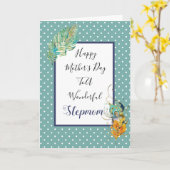 Alles Gute zum Muttertag Wunderbare Stiefmutter Fe Karte (Gelbe Blume)