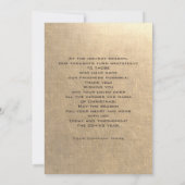 Alles Gute zum neuen Jahr 2024. Fireworks Custom C Einladung (Rückseite)