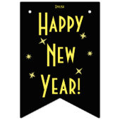 Alles Gute zum neuen Jahr in 16 Sprachen | Interna Wimpelkette (Erste Fahne)