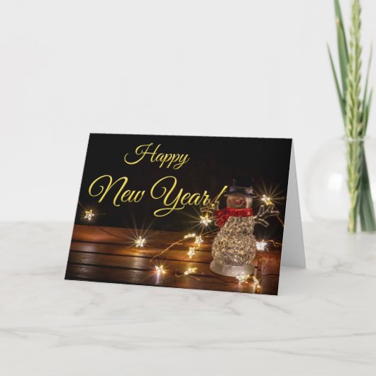 Alles Gute zum neuen Jahr! Karte (Vorderseite)