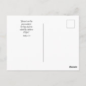 Alles Gute zum neuen Jahr! Postkarte (Rückseite)