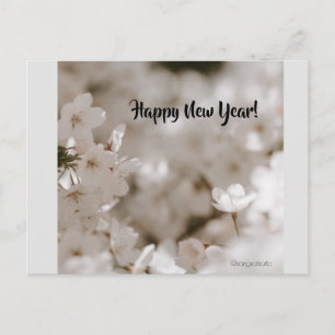 Alles Gute zum neuen Jahr! Postkarte