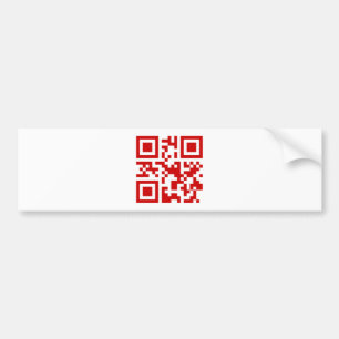 Alles Gute zum neuen Jahr! — QR-Code Autoaufkleber