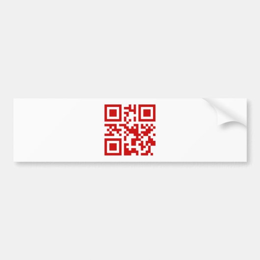 Alles Gute zum neuen Jahr! — QR-Code Autoaufkleber (Vorne)