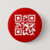 Alles Gute zum neuen Jahr! — QR-Code Button (Vorderseite)
