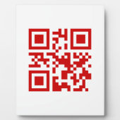 Alles Gute zum neuen Jahr! — QR-Code Fotoplatte (Vorderseite)