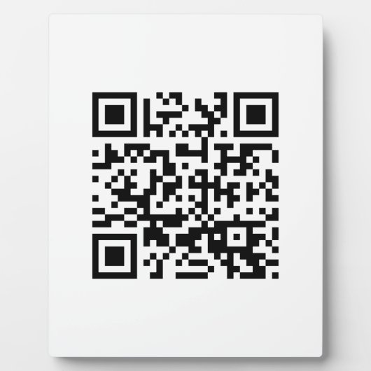 Alles Gute zum neuen Jahr! — QR-Code Fotoplatte (Vorderseite)