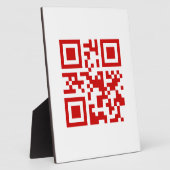 Alles Gute zum neuen Jahr! — QR-Code Fotoplatte (Seite)