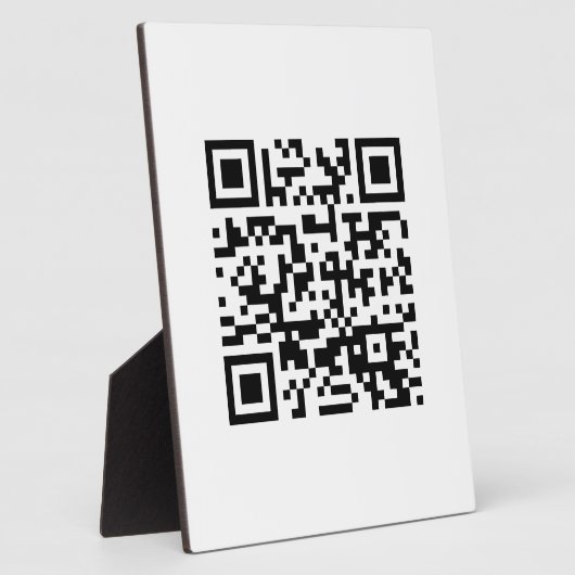 Alles Gute zum neuen Jahr! — QR-Code Fotoplatte (Seite)