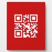 Alles Gute zum neuen Jahr! — QR-Code Fotoplatte (Vorderseite)