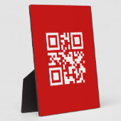 Alles Gute zum neuen Jahr! — QR-Code Fotoplatte (Seite)