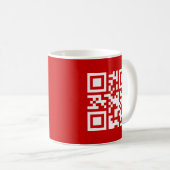 Alles Gute zum neuen Jahr! — QR-Code Kaffeetasse (VorderseiteRechts)