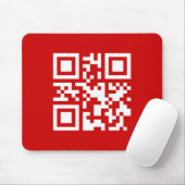 Alles Gute zum neuen Jahr! — QR-Code Mousepad (Mit Mouse)
