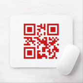 Alles Gute zum neuen Jahr! — QR-Code Mousepad (Mit Mouse)