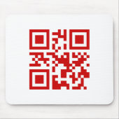 Alles Gute zum neuen Jahr! — QR-Code Mousepad (Vorne)