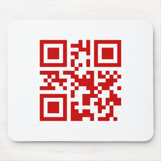 Alles Gute zum neuen Jahr! — QR-Code Mousepad (Vorne)