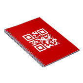 Alles Gute zum neuen Jahr! — QR-Code Notizblock (Rechte Seite)