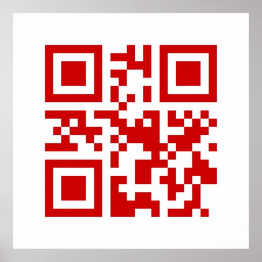 Alles Gute zum neuen Jahr! — QR-Code Poster (Vorne)