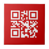 Alles Gute zum Neujahr! — QR-Code Fliese (Vorderseite)