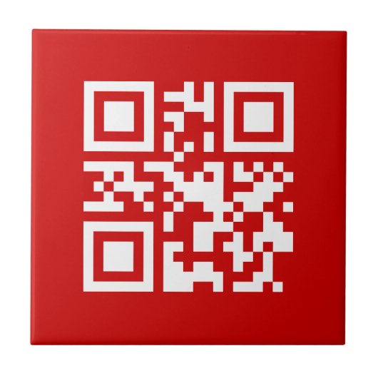 Alles Gute zum Neujahr! — QR-Code Fliese (Vorderseite)