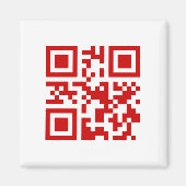 Alles Gute zum Neujahr! — QR-Code Magnet (Vorne)