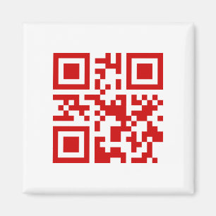 Alles Gute zum Neujahr! — QR-Code Magnet