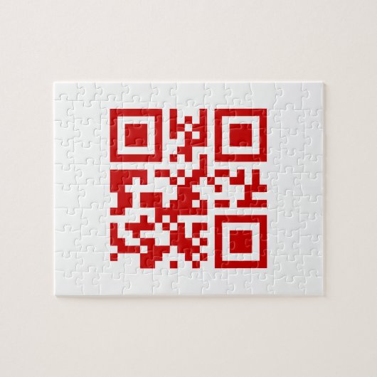 Alles Gute zum Neujahr! — QR-Code Puzzle (Horizontal)