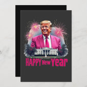 Alles Gute zum Neujahrstag der Amtseinführung Trum Einladung (Vorne/Hinten)