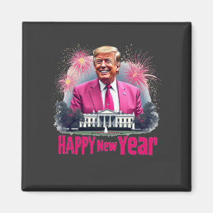 Alles Gute zum Neujahrstag der Amtseinführung Trum Magnet