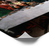 Alles Gute zum Ostern, Jesus! Funny Oaster Poster (Ecke)