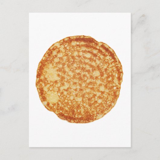Alles Gute zum Pancake Day! Postkarte (Vorderseite)