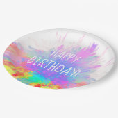 Alles- Gute zum Pappteller (Schrägansicht)