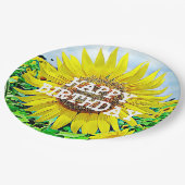 Alles- Gute zum Pappteller (Schrägansicht)