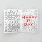 Alles Gute zum Pi Day! Karte (Innenseite)