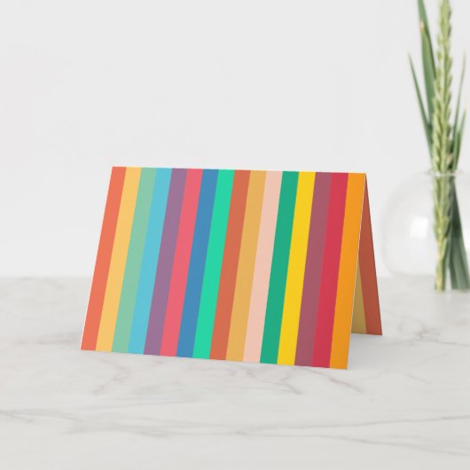 Alles Gute zum Retro 60er Foto Karte (Rückseite)