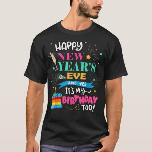 Alles Gute zum Silvesterabend und Ja, es ist auch T-Shirt