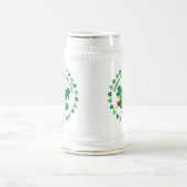 Alles Gute zum St. Patrick's Day! Bierglas (Mittel)