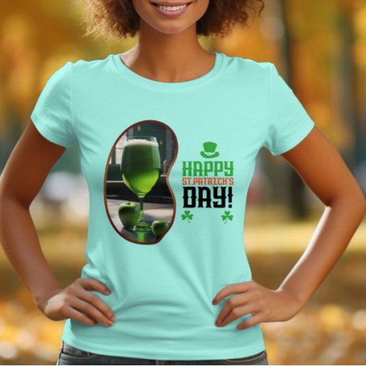 Alles Gute zum St.Patrick's Day! - Grünes Bier und T-Shirt