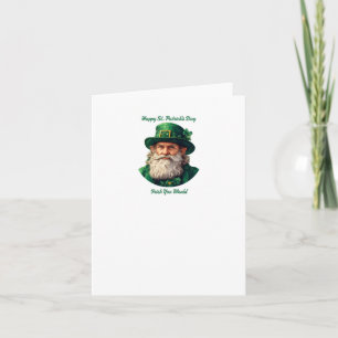Alles Gute zum St. Patrick's Day.. irish, du würde Karte