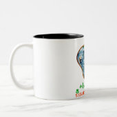 Alles Gute zum St.Patrick's Day! - Irish Sessings Zweifarbige Tasse (Links)