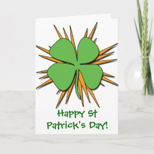 Alles Gute zum St Patrick's Day! Karte