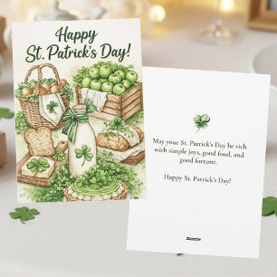 Alles Gute zum St. Patrick's Day Karte   Irisches 